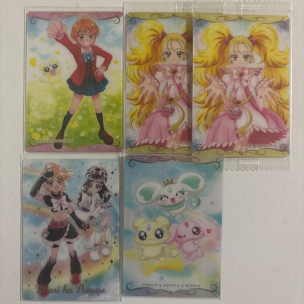 プリキュア カード ウエハースカード キュアブラック シャイニールミナス キュアホワイト まとめ売り