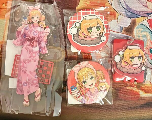 にじさんじ スクラッチ 温泉 セフィナ C D E アクスタ 缶バッジ キーホルダー