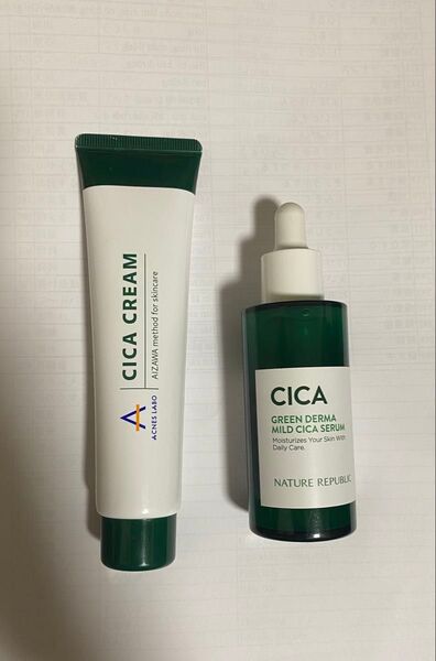 Cica cream vs cica serum