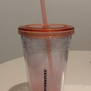 スターバックス タンブラー ピンク ラメ入り