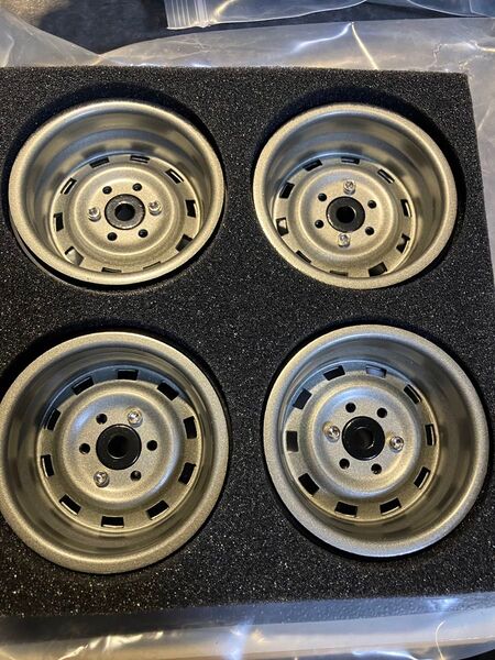 1.9インチ 金属ホイール cc02 cr01 ビードロック 1/10 クローラ