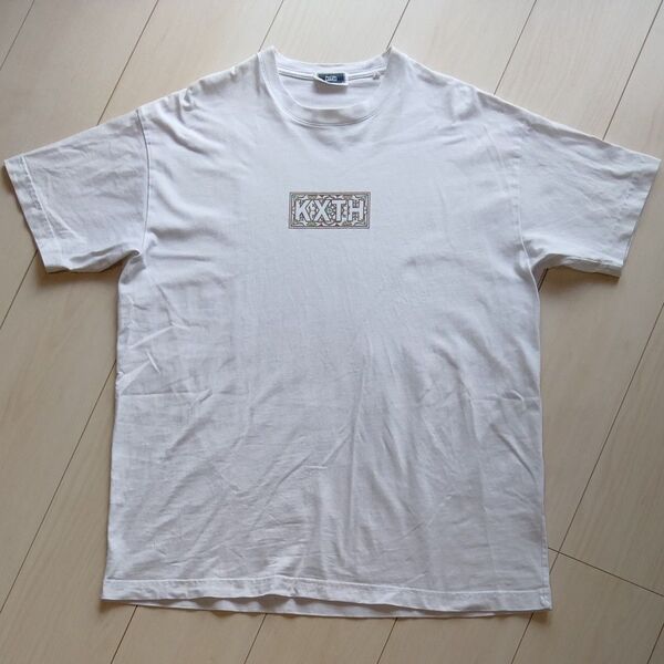 KITH (キス) /限定10周年特別デザイン Moroccan Tile Classic Logo Tee /ホワイト/サイズS