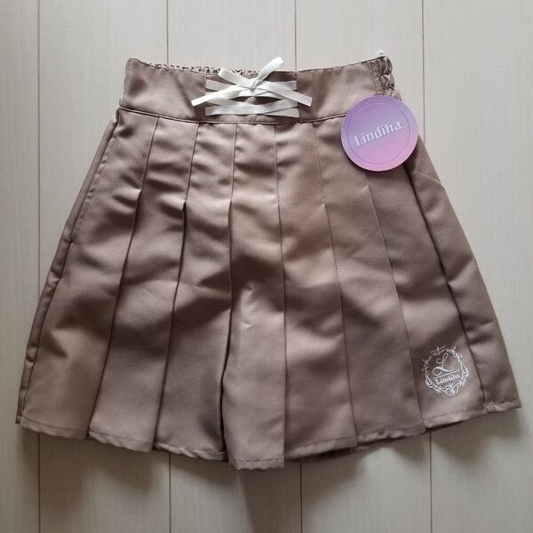 新品☆プリーツスカート風キュロット♪サイズ 160