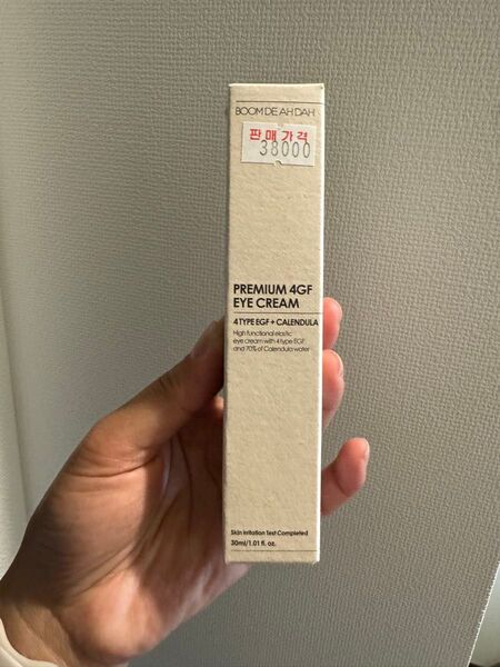 4GF BOOM DE AH DAH アイクリーム PREMIUM 4GF EYE CREAM 30ml 韓国コスメ
