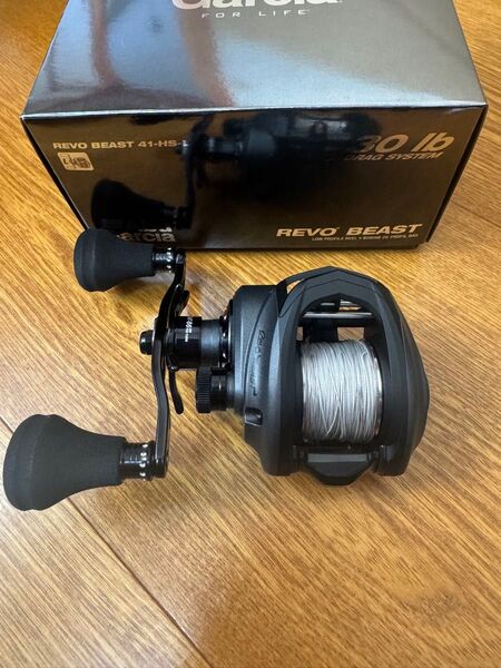 AbuGarcia REVO BEAST 41-HS-L 左ハンドル ベイトリール