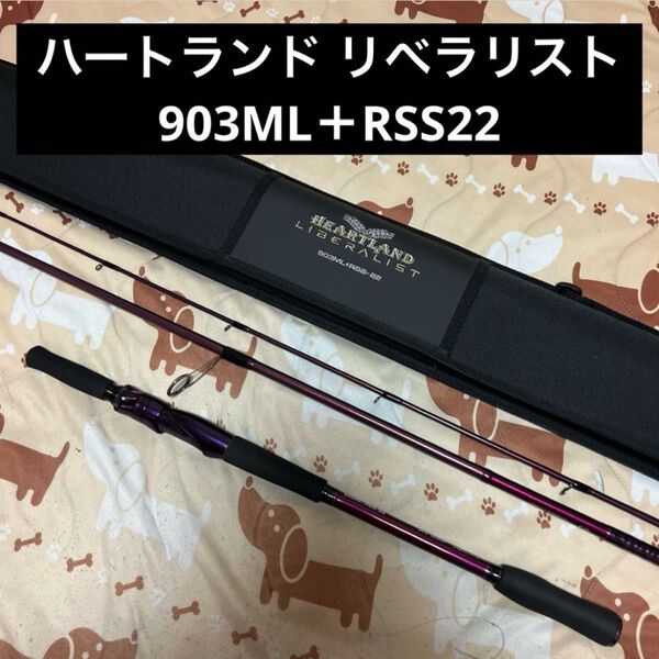 ダイワ ハートランド リベラリスト 903ML+ フィッシュマン ツララ 一誠 海太郎 シャウラ ラテオ モアザン SLP SV