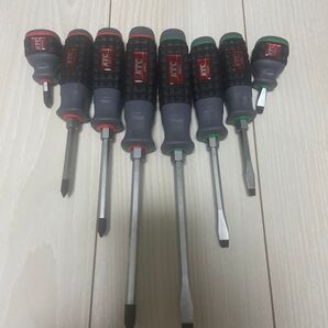 KTC 貫通ドライバー ドライバーセット D1P2-1, 2, 3,D1M2-5, 6, 8,D1PS-2,D1MS-6