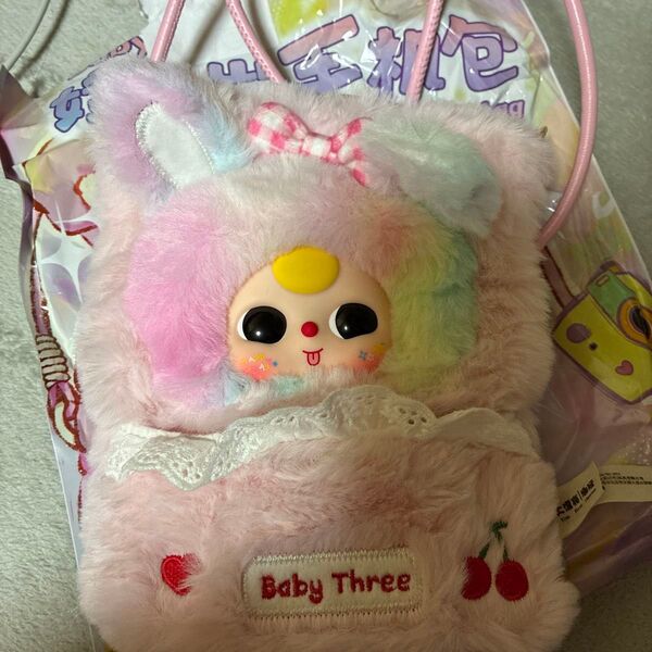 セールBaby Three ぬいぐるみポシェット ピンク