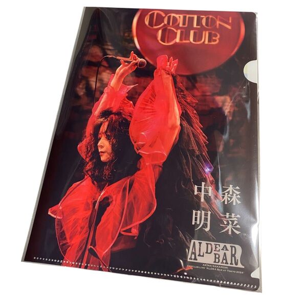 中森明菜デビュー43周年記念クリアファイル