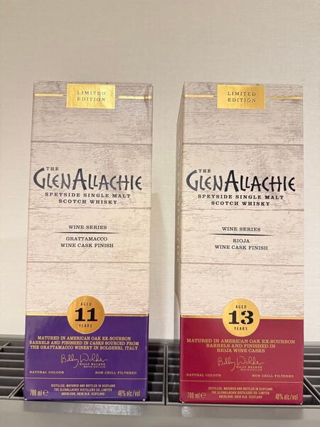 ウィスキー2本セット 11年 グレンアラヒー グラッタマッコワインカスクフィニッシュ 13年 リオハワインカスクフィニッシュ