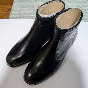 アキレス レインブーツ メンズ 長靴 ショート 黒 ブラック 3E