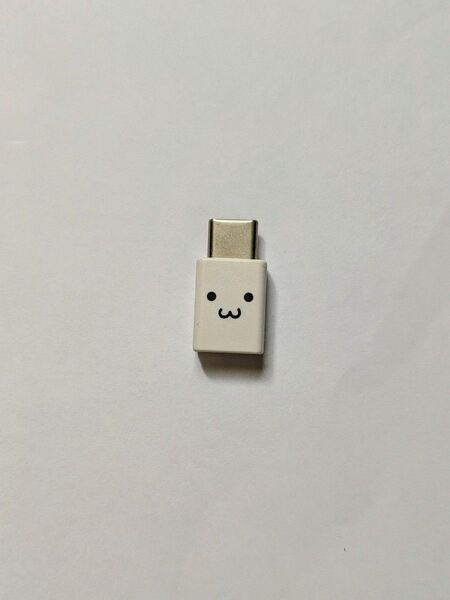 エレコム USB変換アダプタ microBメス-Cオス ホワイトフェイス