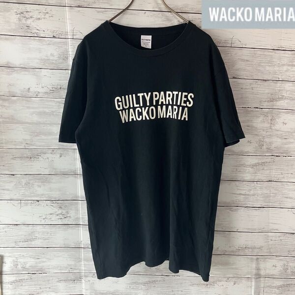 【希少即売】ワコマリア wackomaria 半袖Tシャツ XL guilty parties センターロゴ