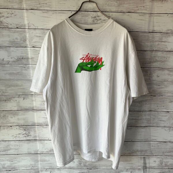 【希少 オズの魔法使い】stussy ステューシー 半袖 Tシャツ OZ ストックロゴ Lサイズ