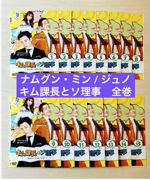 韓国ドラマ◆キム課長とソ理事 dvd 全巻セット◆ナムグン ミン / ジュノ / ナム サンミ 韓流