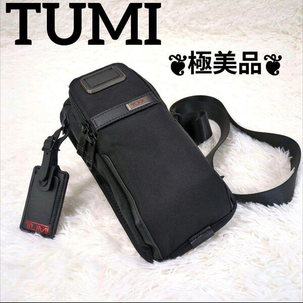 大幅値引き♪ TUMI コンパクトスリング ALPHA ボディバッグ メンズ ブラック