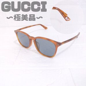 GUCCI サングラス 現行 インターロッキングG べっ甲 バンブルビー 朝倉未来