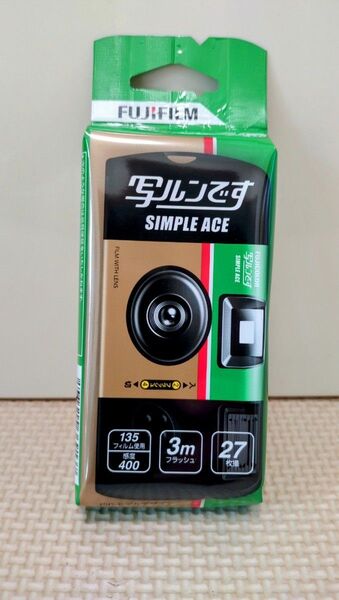富士フイルム FUJIFILM 写ルンです SIMPLE ACE 27枚撮り