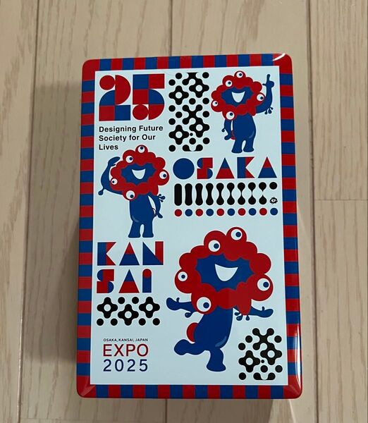 ミャクミャク プリントクッキー缶 関西万博 2025 大阪万博