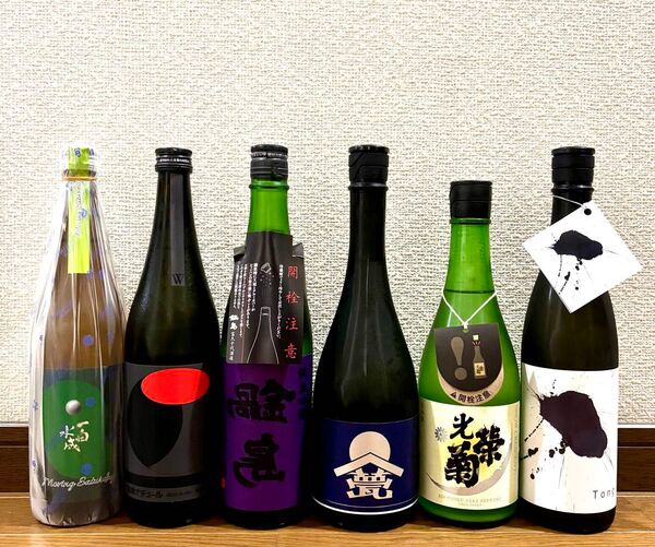 最新詰 鍋島 隠し酒 裏鍋島 一白水成 光栄菊 仙禽 オーガニックナチュールW 七曜 トンっ 甍 銀.藍 720ml 6本未使用品