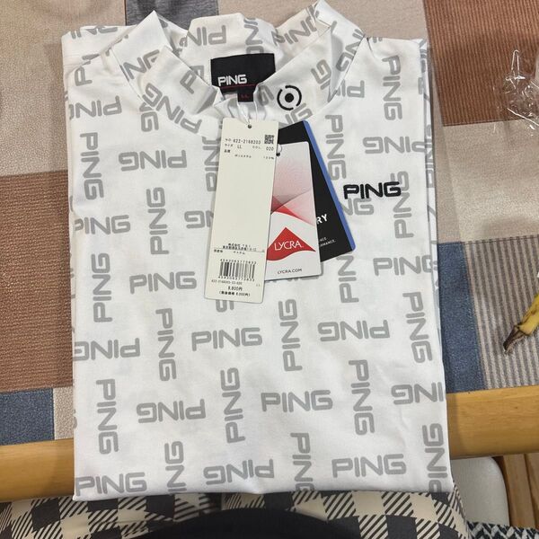 Ping クールアンドドライ ゴルフハーフネック ゴルフウェア