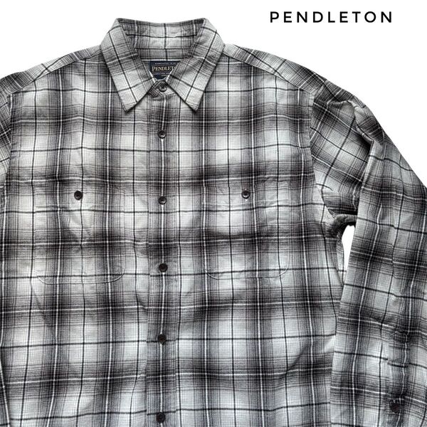 PENDLETON|ペンドルトン チェックシャツ 長袖 オンブレ アメカジ 古着