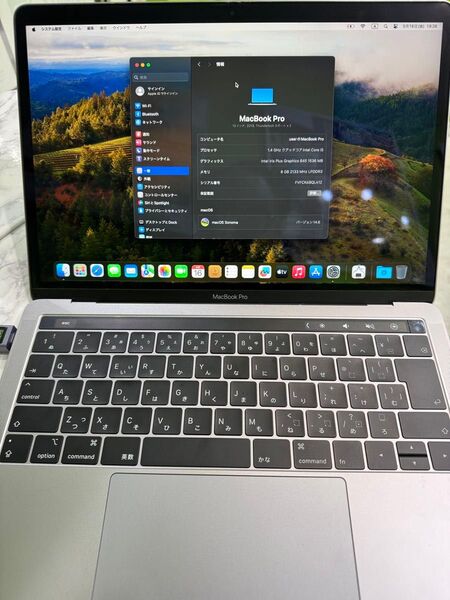 Apple MacBook Pro 2019(A2159)Core i5 8257U/RAM:8GB/SSD:256GB