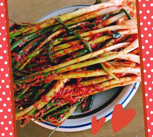 【本場の味】"自家製"パ(ネギ)キムチ500g