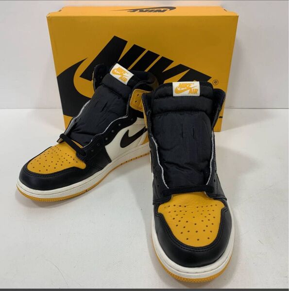 Nike Air Jordan 1 High OG "Taxi"ナイキ GS エアジョーダン1 ハイ OG "タクシー"27