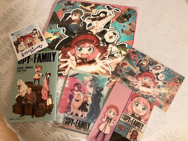 劇場版 SPY×FAMILY ミニタオル他 未使用品セット