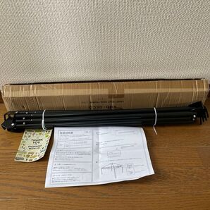 MODERN DECO タープテントサイドフレーム 2.5m ブラック 未使用