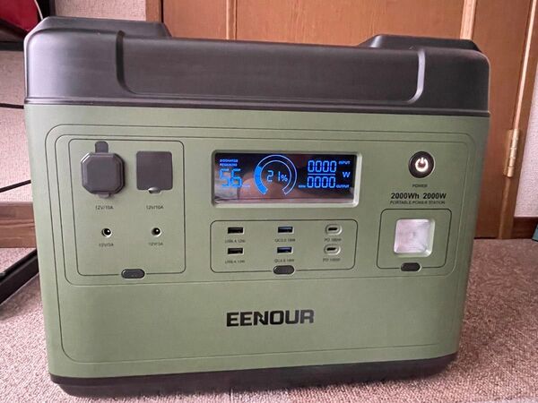 EENOUR ポータブル電源 P2001/2000Wh/2000W