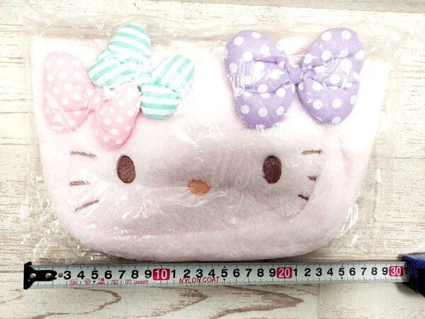 未開封 ハローキティ ミニバッグ トート モコモコ ピンク HelloKitty