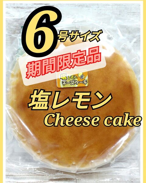 塩レモンチーズケーキ 6号サイズ アウトレット 大阪前田製菓