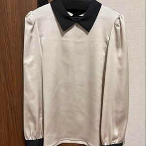 新品未使用PROPORTION BODY DRESSING バイカラーブラウス