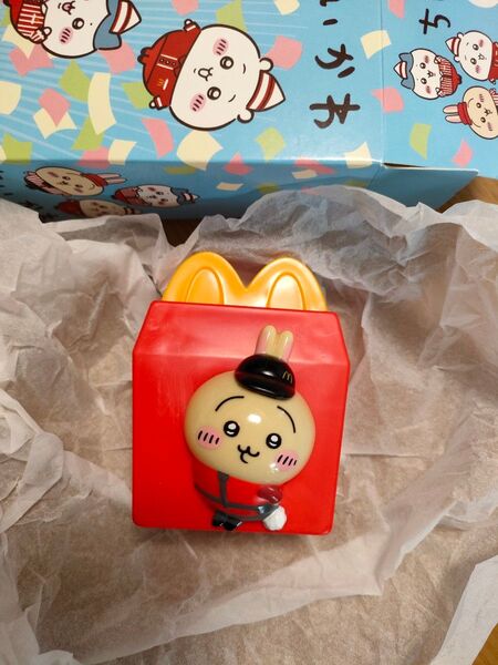 ちいかわ、ハッピーセット、うさぎのシールディスペンサー、マクドナルド、マック