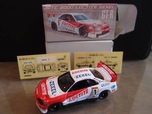 トミカ BNR34 GT-R 特注　nissan ZEXEL JGTC2000 LOCTITE