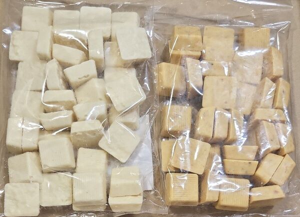 クランチチョコ2種
