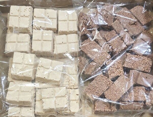 プロテイン入りチョコ2種