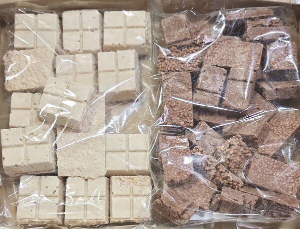 プロテイン入りチョコ2種