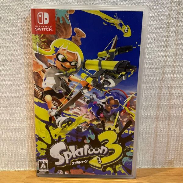 スプラトゥーン3 Splatoon3 switch ソフト
