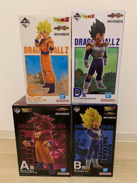 ドラゴンボール一番くじ VSオムニバス cross A賞 B賞 C賞D賞 孫悟空 ベジータ
