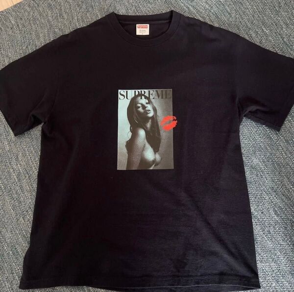 Supreme 06SS Kate Moss Tee Lサイズ Navy