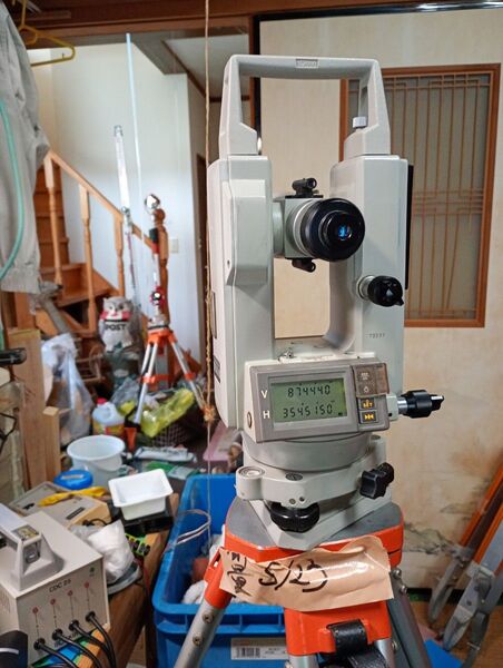 測量機器 電子セオドライト ソキアDT5S動作確認済 現状品更に1000円値下げしました
