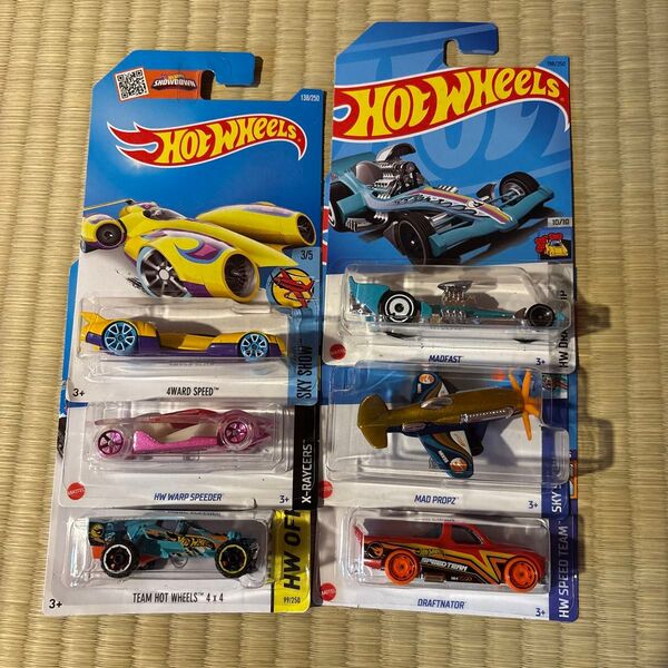 ホットウィール トレジャーハントミニカー 6台