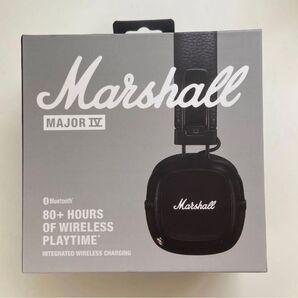 Marshall MAJOR Ⅳ Bluetooth ヘッドホン ブラック 未使用