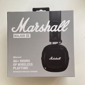 Marshall MAJOR Ⅳ Bluetooth ワイヤレスヘッドホン ブラック 未利用