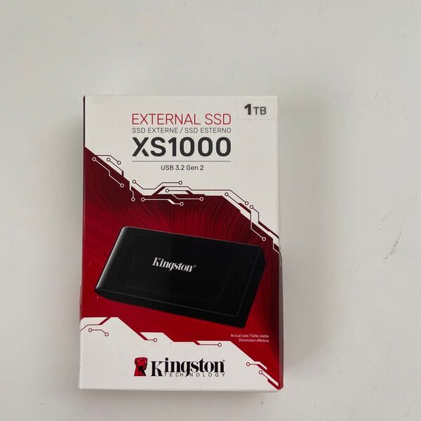 Kingston XS1000 外付けSSD 1TB 新品未開封