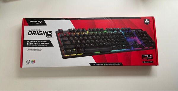 HyperX Alloy Origins PBT メカニカルキーボード 英語配列(US)未使用
