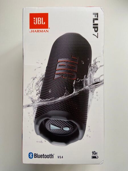 JBL Flip7 ポータブルBluetoothスピーカー ブラック 未使用